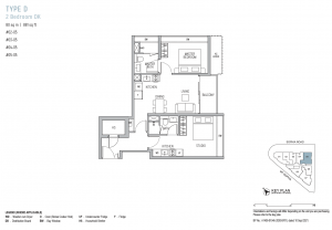 sophia-regency-singapore-floor-plan-2-bedroom-dual-key-type-d