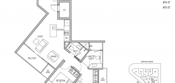 sophia-regency-singapore-floor-plan-2-bedroom-premium-study-type-c2