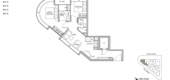 sophia-regency-singapore-floor-plan-2-bedroom-study-type-c1